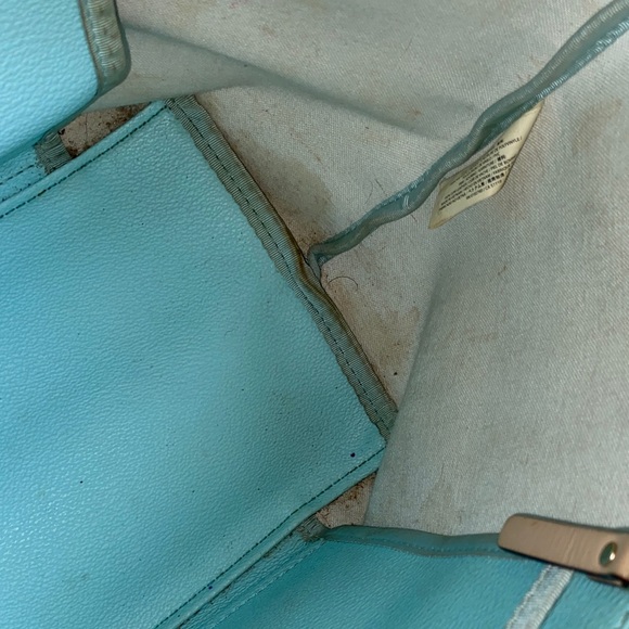 LAST CHANCE BAG‼️ Kate Spade Mint and Beige Striped Tote - Picture 11 of 11